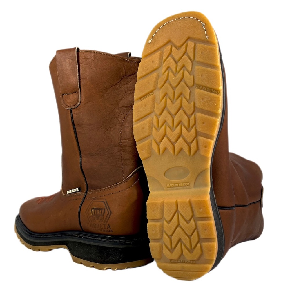 CARRETA BOOT’S | Men's Pull On Leather Work Boot